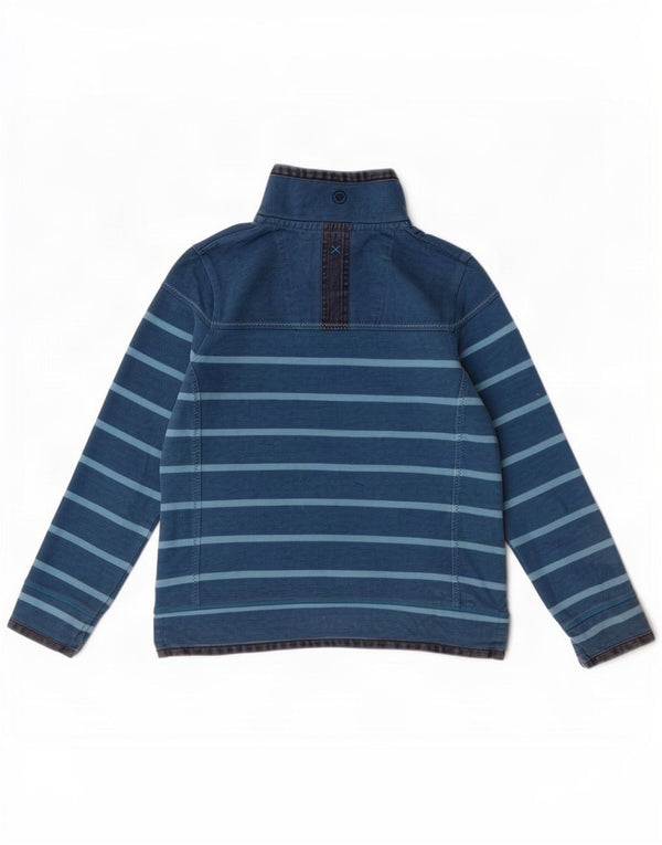 Damski sweter Fat Face The Airlie UK 10 w małe granatowe paski