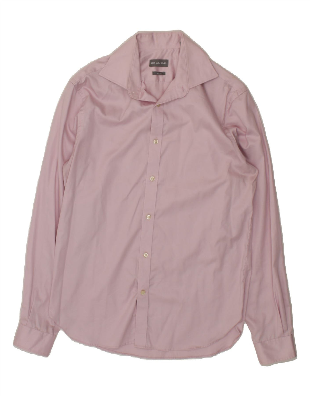 MICHAEL KORS Mens Slim Fit Shirt Size 15 1/2 Medium Pink Vintage Michael Kors and Second-Hand Michael Kors from Messina Hembry 