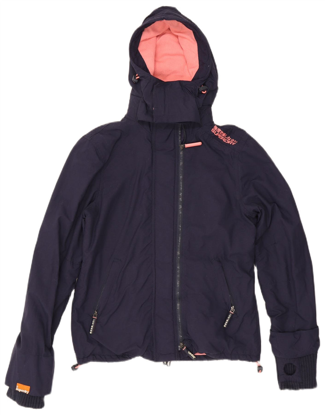 Damska kurtka wiatrówka Superdry The Windcheater UK 14, średni granat