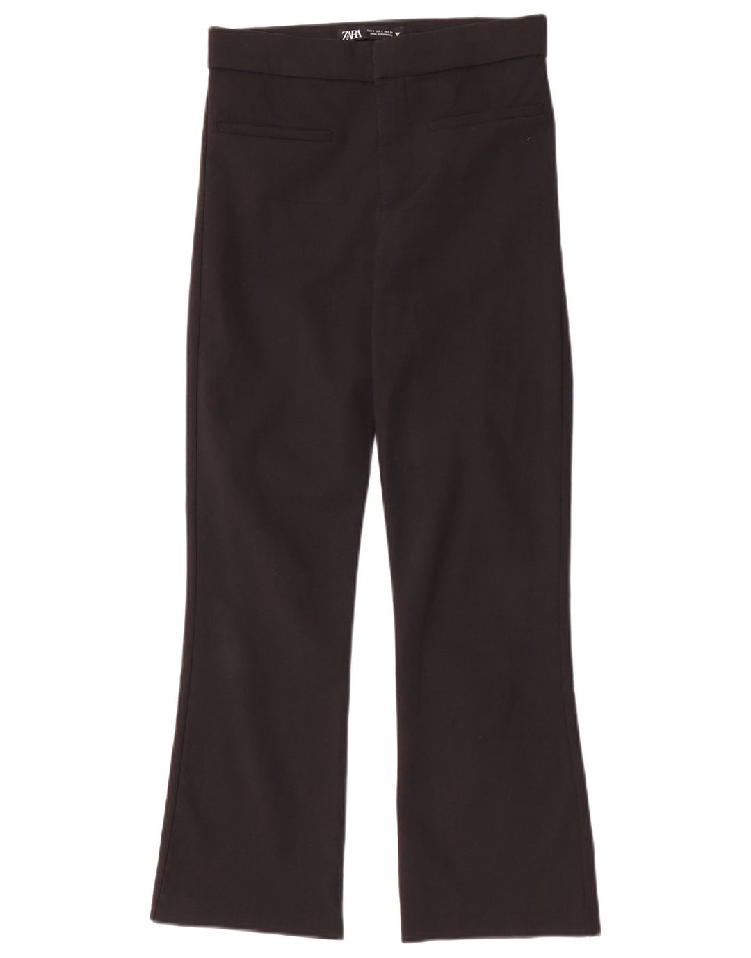 Spodnie damskie Zara Bootcut, małe, W26 L25, czarne