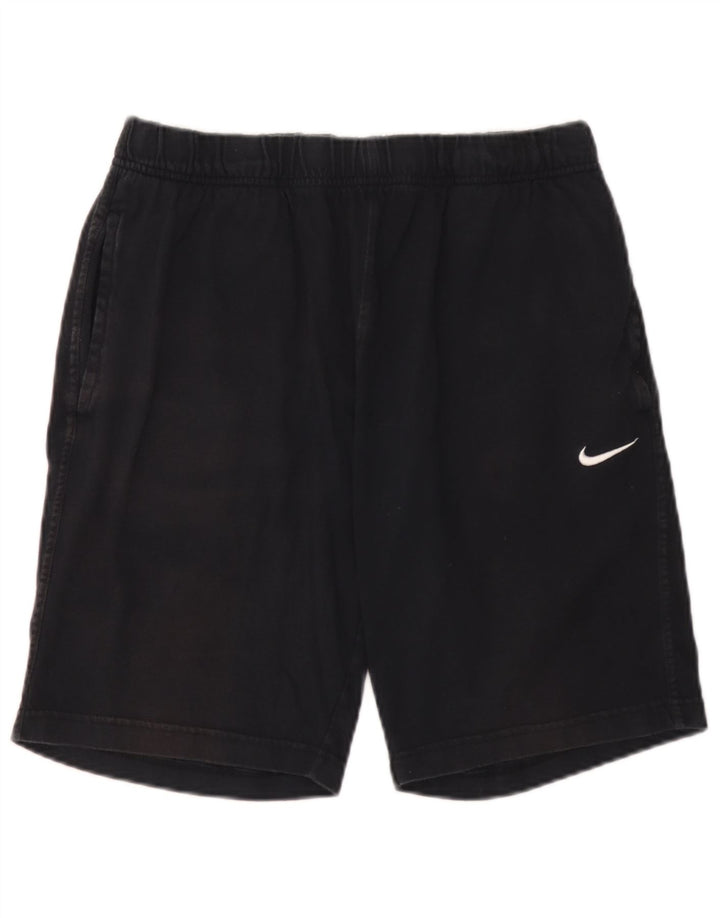 Damskie spodenki sportowe Nike, duże, czarne, bawełniane