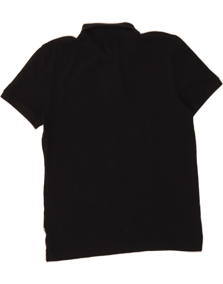 WRANGLER Mens Polo Shirt Medium Black Cotton Vintage Wrangler and Second-Hand Wrangler from Messina Hembry 