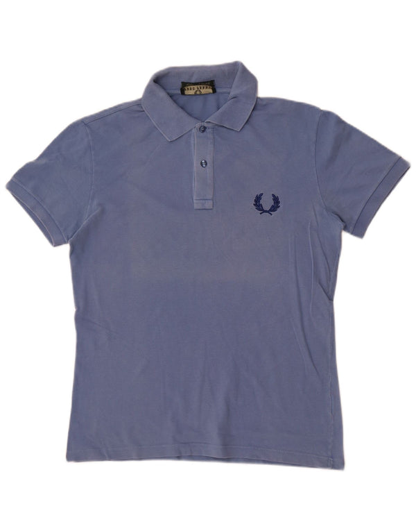 Męska koszulka polo Fred Perry Light and Stretch, średnioniebieska
