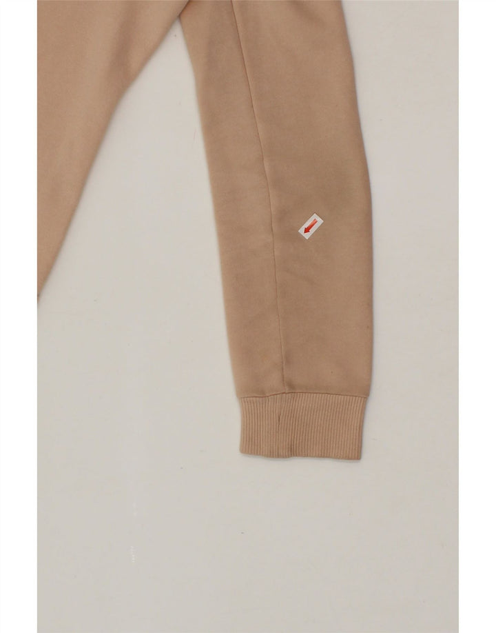 PUMA Womens Graphic Sweatshirt Jumper UK 6 XS Beige Vintage Puma and Second-Hand Puma from Messina Hembry 
