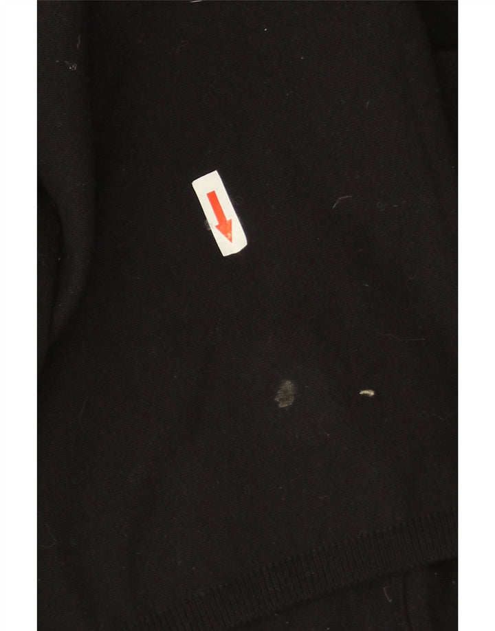 Damski sweter oversize z długimi rękawami i otwartym kardiganem Zara UK 10 Small Black