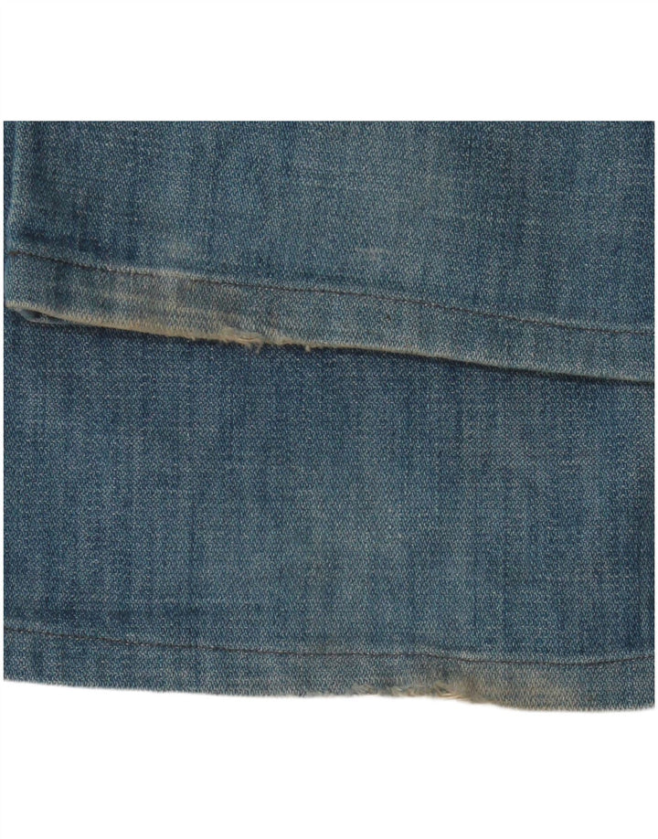 Damskie jeansy Bootcut Diesel W26 L30 Niebieskie bawełniane