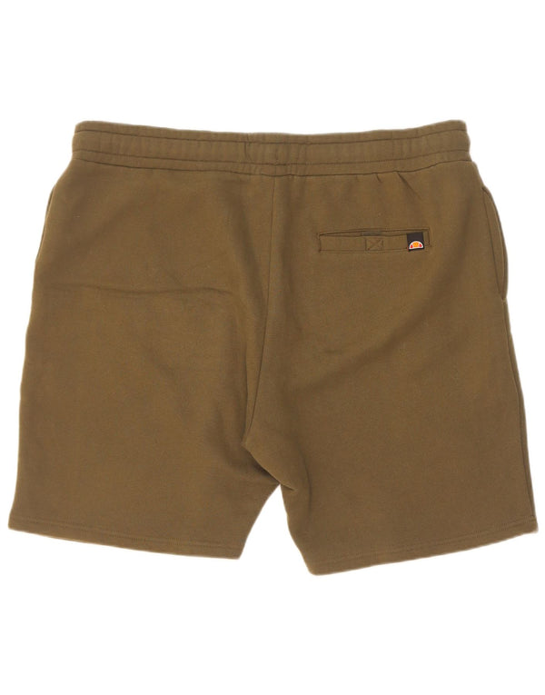 Męskie spodenki sportowe Ellesse z grafiką, 2XL, bawełna khaki