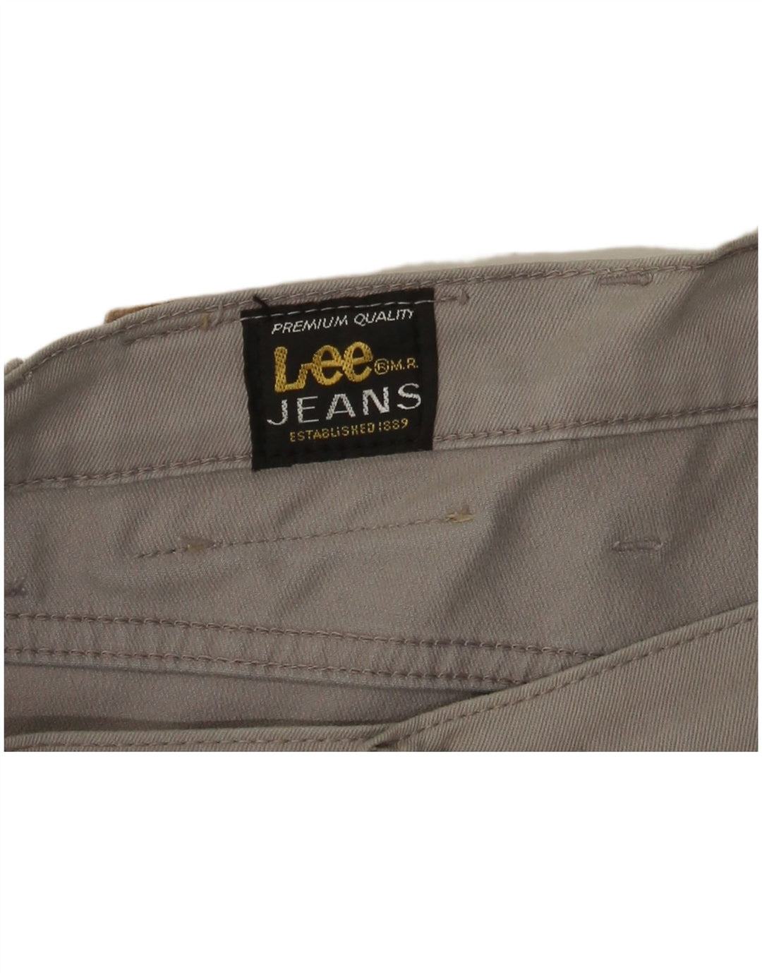 Męskie proste spodnie casual Lee W40 L28 szare
