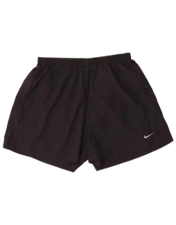 Damskie spodenki sportowe NIKE Dri Fit UK 14, średnie czarne