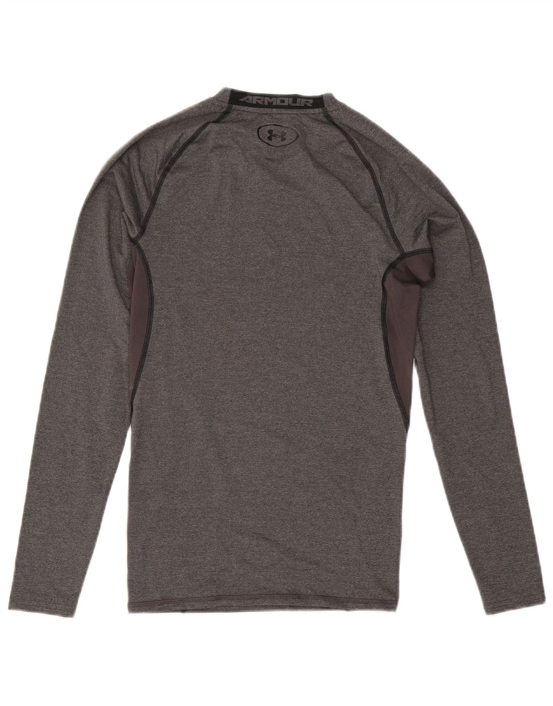 Męska koszulka Under Armour Heat Gear z długim rękawem, w kolorze średnioszarym