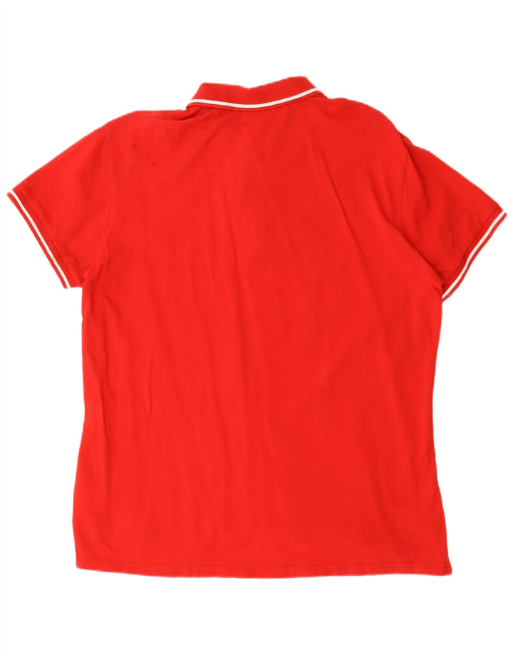 Męska koszulka polo Puma 2XL, czerwona, bawełniana