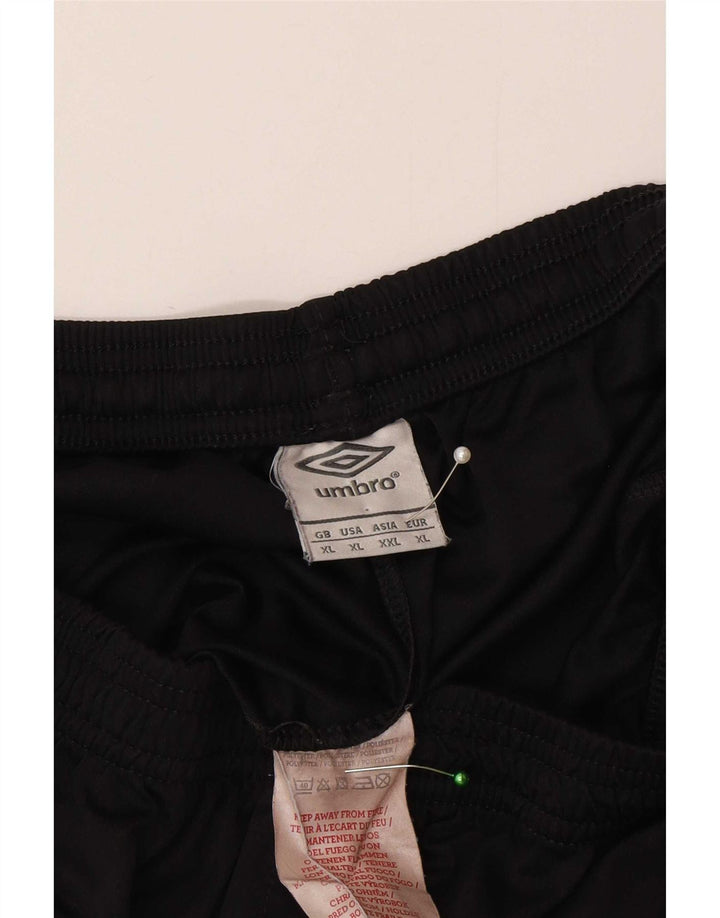 Męskie spodenki sportowe Umbro XL, czarny poliester