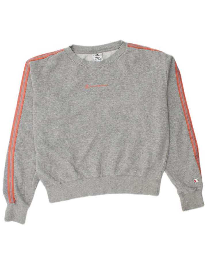 Sweter damski Champion Crop Oversize UK 10 Small Grey Flecked