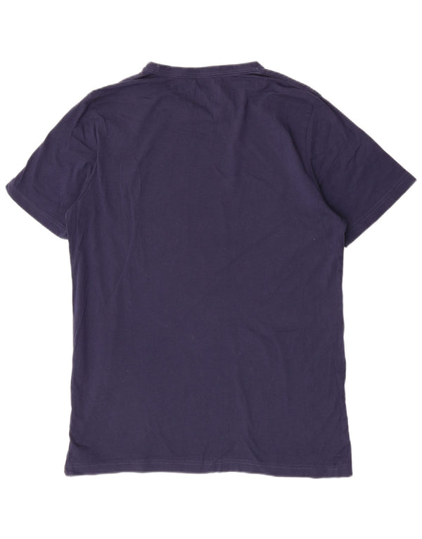 Męski T-shirt Puma z grafiką, duży, granatowy
