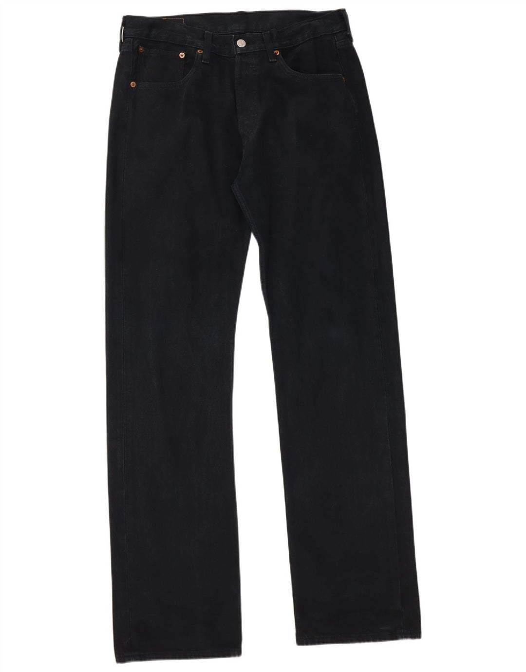 Męskie jeansy LEVI'S 501 Straight W31 L34 Granatowe