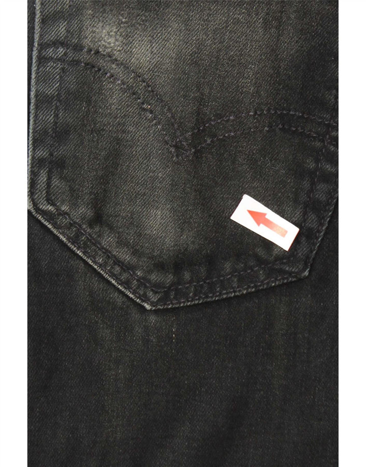 Męskie jeansy Levi's W31 L32 Szara bawełna