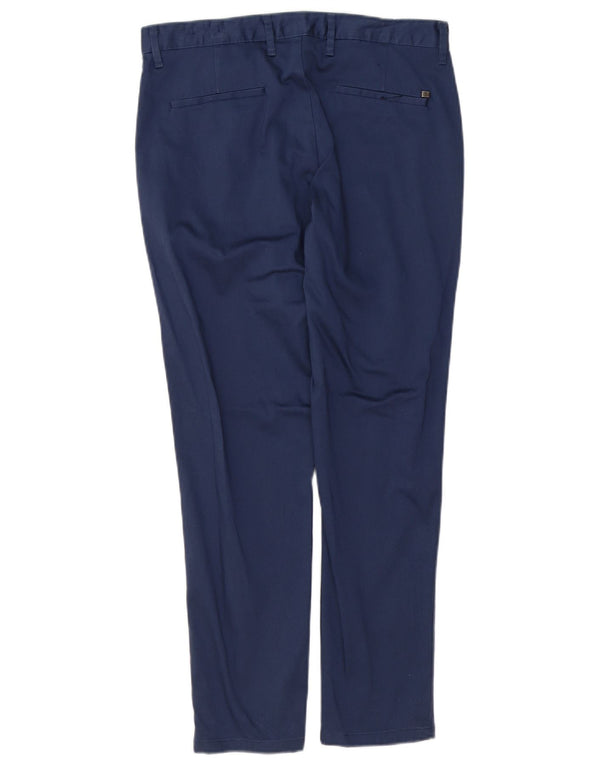Męskie spodnie chino Zara EU 40 Medium W31 L29 Granatowa bawełna