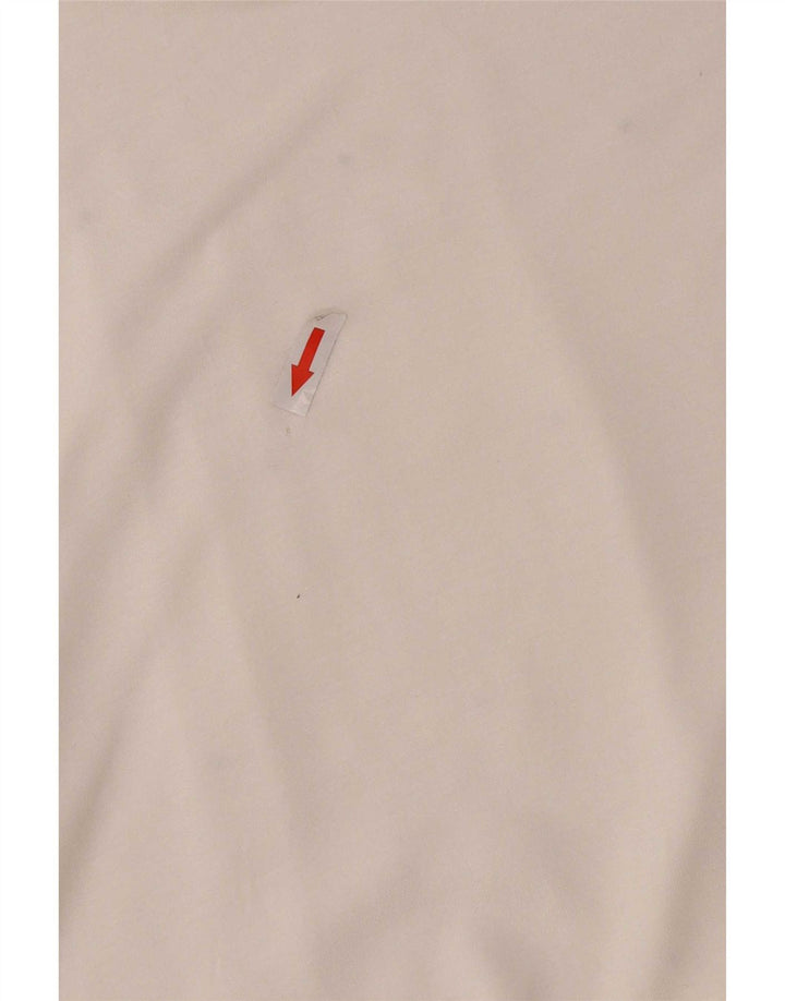 Bluzka damska Massimo Dutti Top UK 18 XL Biała wiskoza