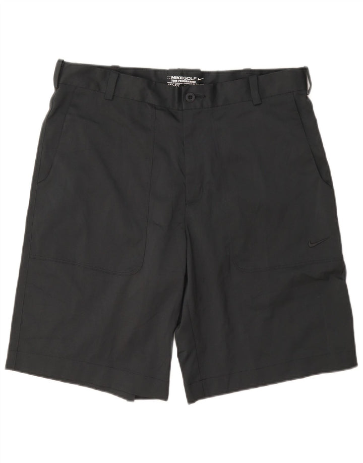 Męskie spodenki chino Nike Dri Fit W32, średni czarny poliester
