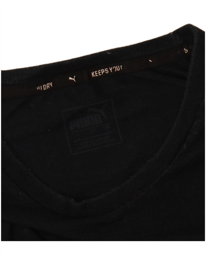 T-shirt męski Puma, mały, czarny
