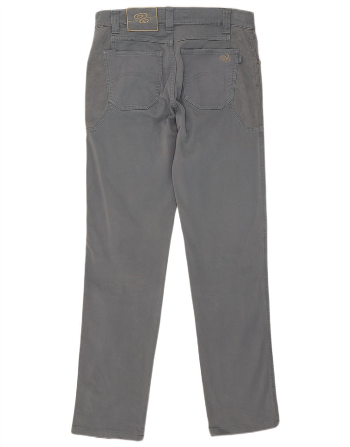 Męskie spodnie typu slim casual Nicwave IT 48 Medium W32 L32 Szara bawełna
