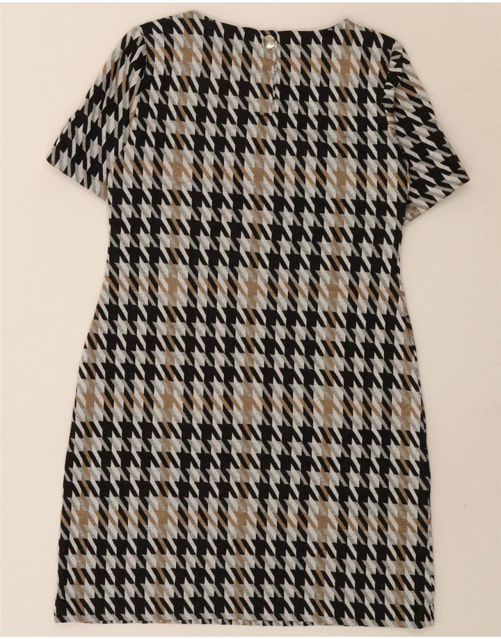 Damska sukienka typu shift Tommy Hilfiger UK 12, średnia, wielobarwna pepitka