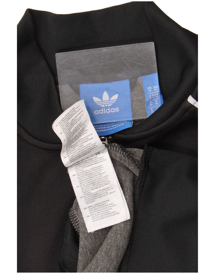 Adidas Męska bluza dresowa Top Jacket Medium Black Colorblock Poliester