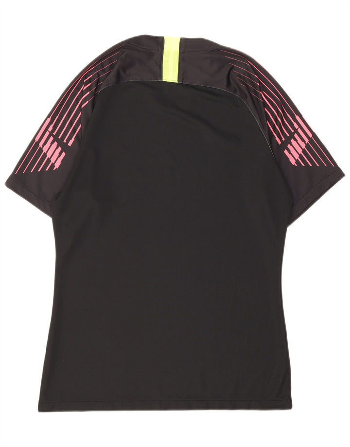 Męski T-shirt Nike Dri Fit, duży, poliestrowy, w czarne paski