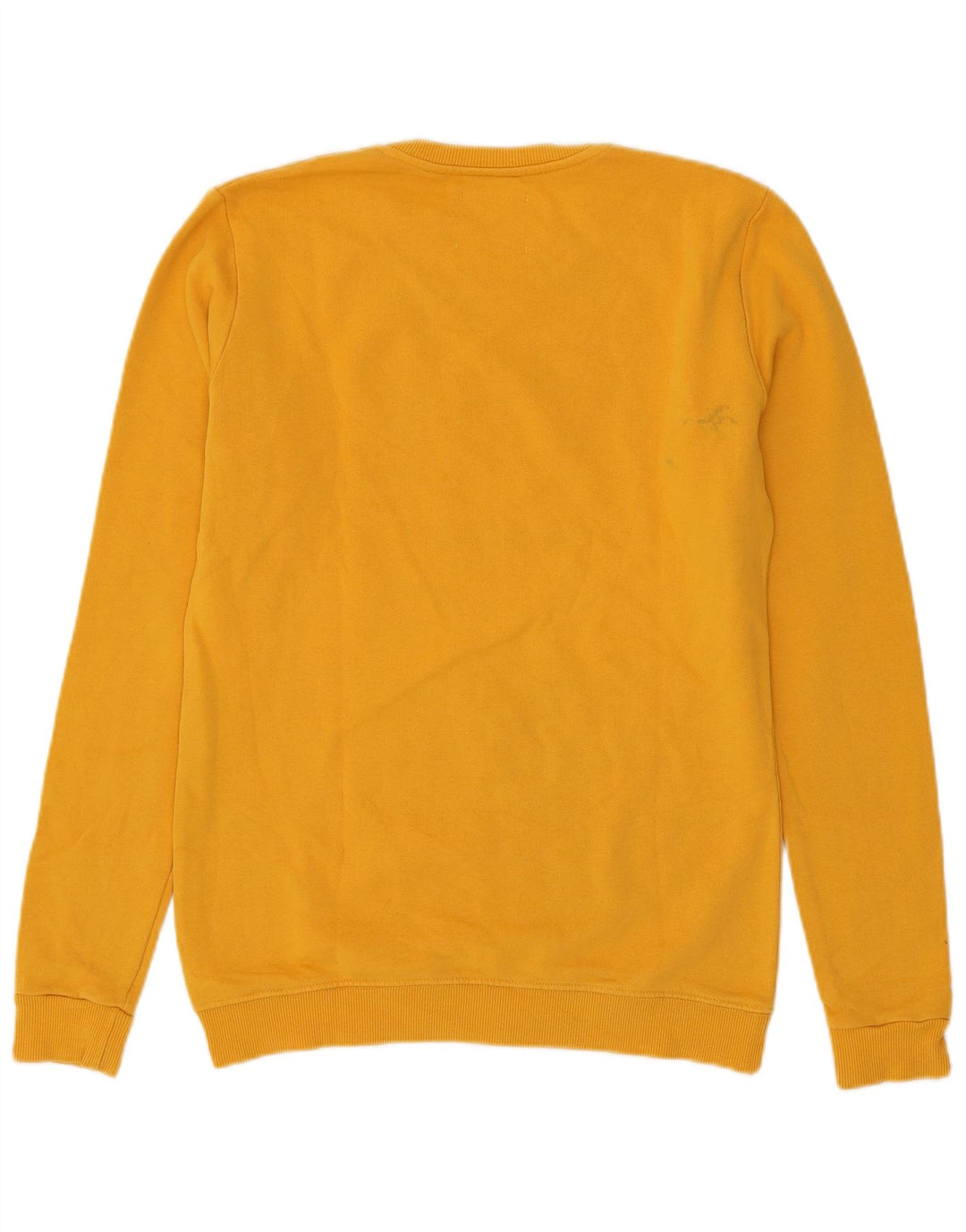 Męska bluza z grafiką Pyrex, mała, żółta bawełna