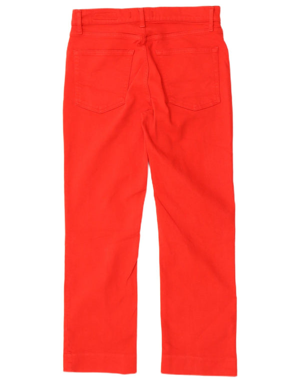 Damskie proste dżinsy Zara EU 40 Medium W30 L27 Czerwona bawełna