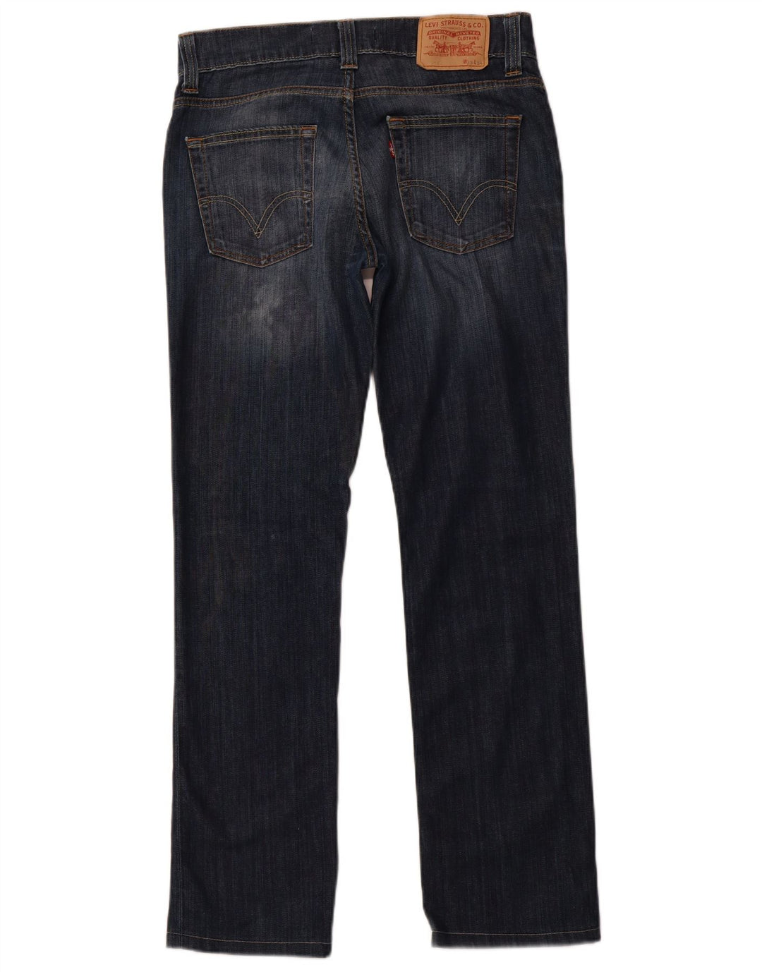 Damskie jeansy LEVI'S W33 L31 Granatowe, bawełniane
