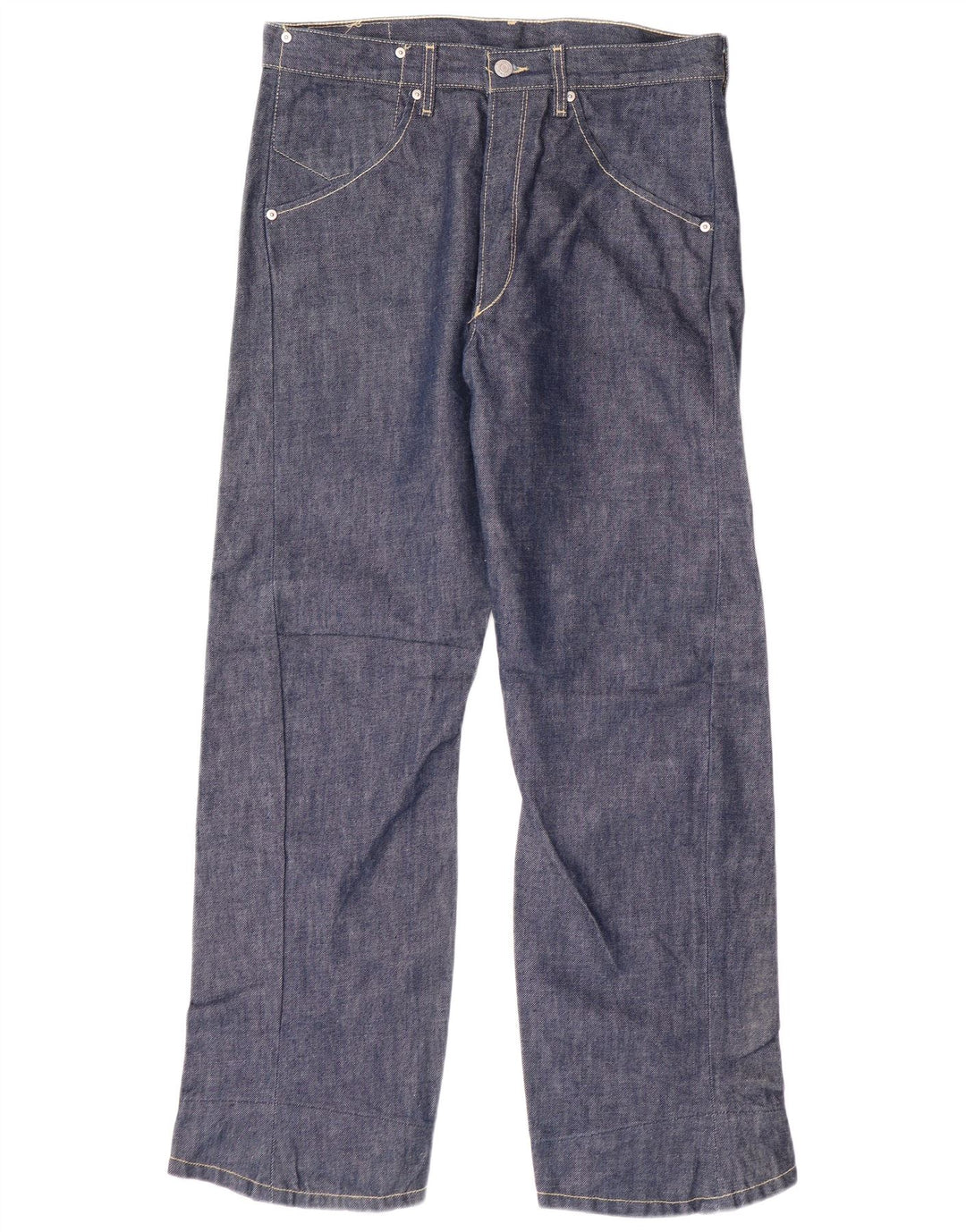 Męskie jeansy LEVI'S 501 Straight W32 L30 Niebieskie, bawełniane, klasyczne