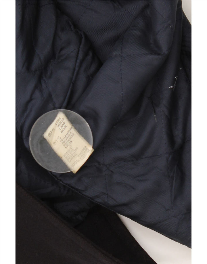 Płaszcz męski Paul & Shark UK 42 XL, granatowy, wełniany