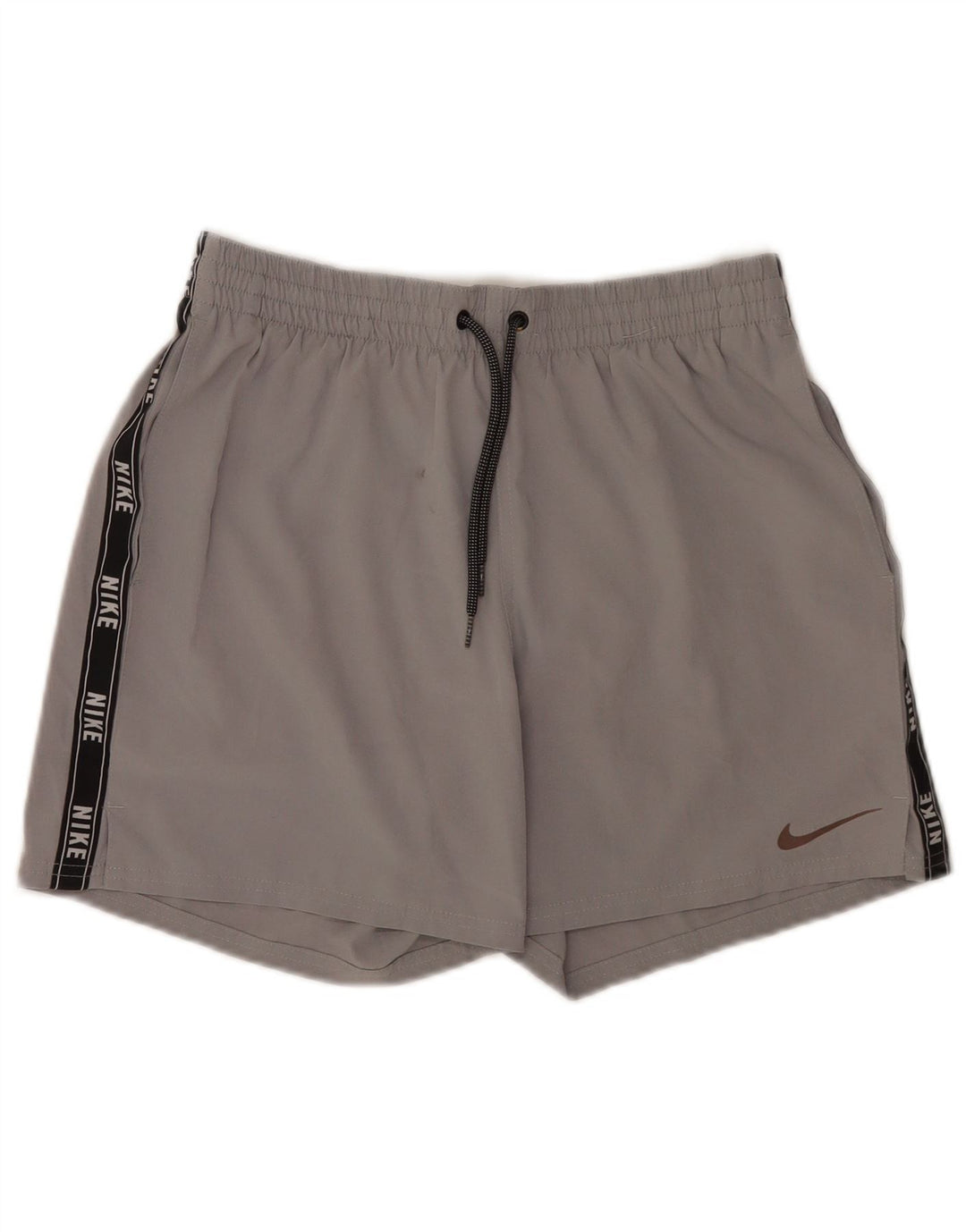 Męskie spodenki sportowe Nike z grafiką, poliester w kolorze średnioszarym