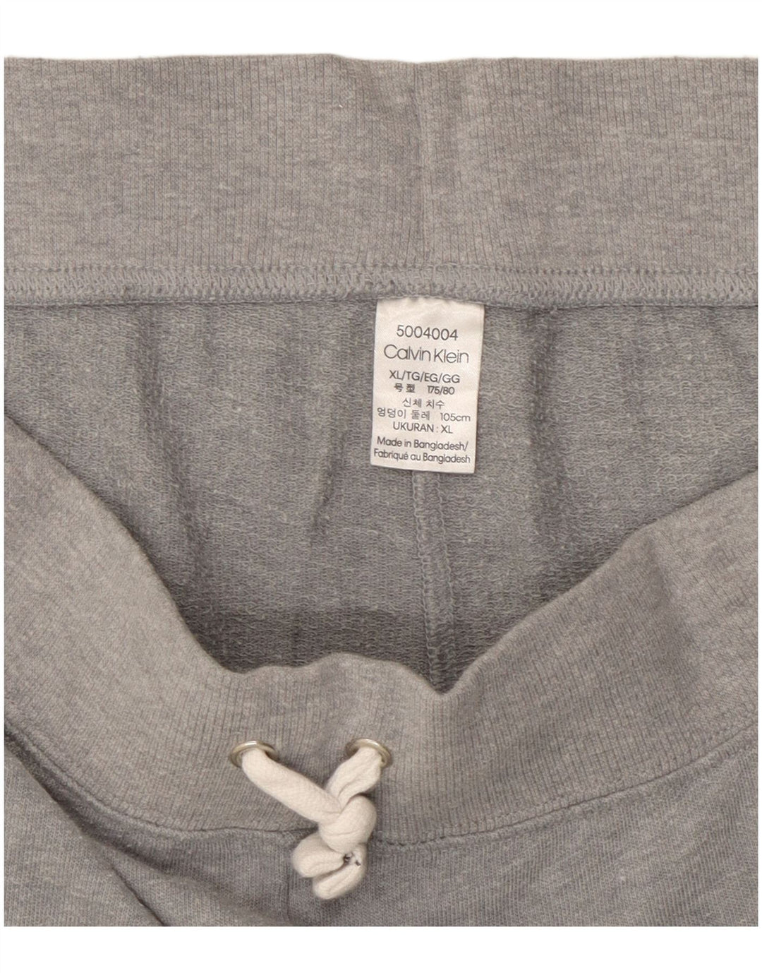 Damskie spodnie dresowe CALVIN KLEIN Joggers UK 18 XL Szare nakrapiane