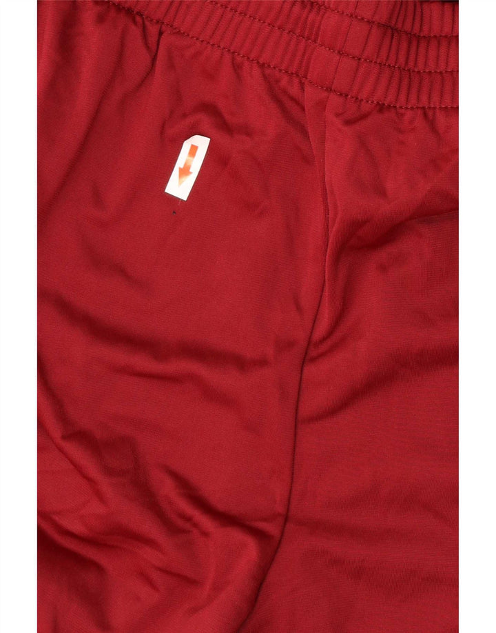 Męskie spodnie dresowe Adidas, duże, bordowe, z poliestru