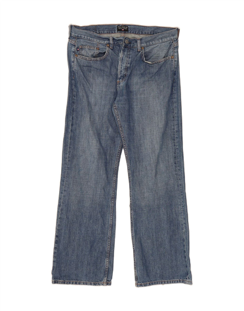 RALPH LAUREN Mens Straight Jeans W36 L32 Blue Cotton Vintage Ralph Lauren and Second-Hand Ralph Lauren from Messina Hembry 
