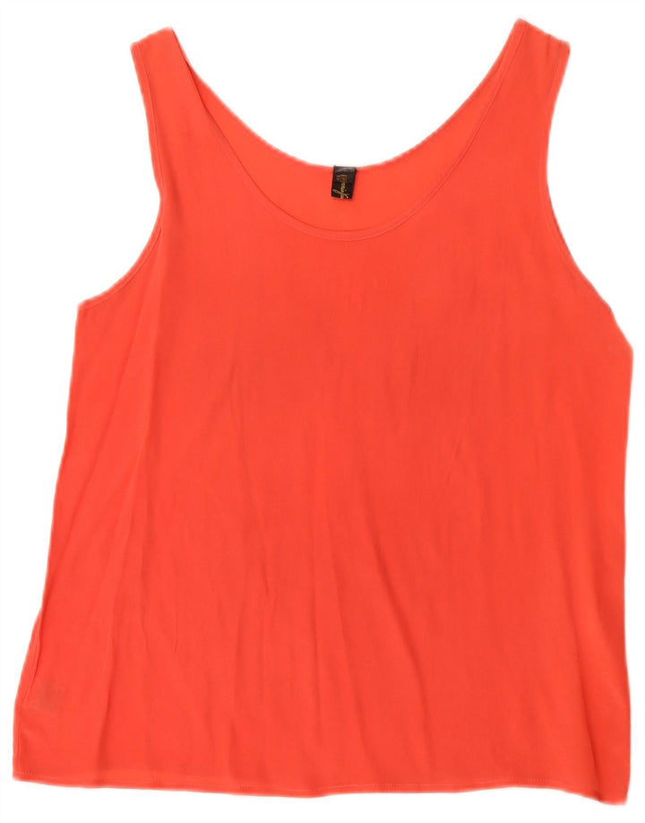 Vintage damska bluzka bez rękawów Top IT 40 Small Red