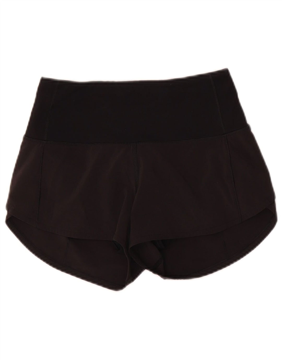 Damskie spodenki sportowe Lululemon US 2 XS, czarny nylon