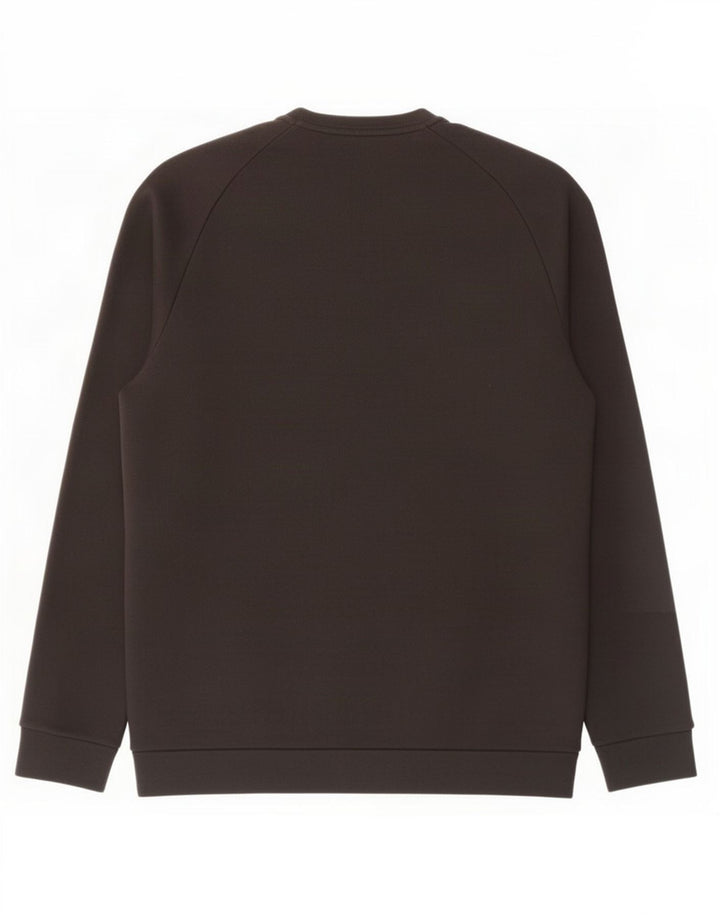 Adidas Męska Bluza Sweter Średni Czarny Bawełna