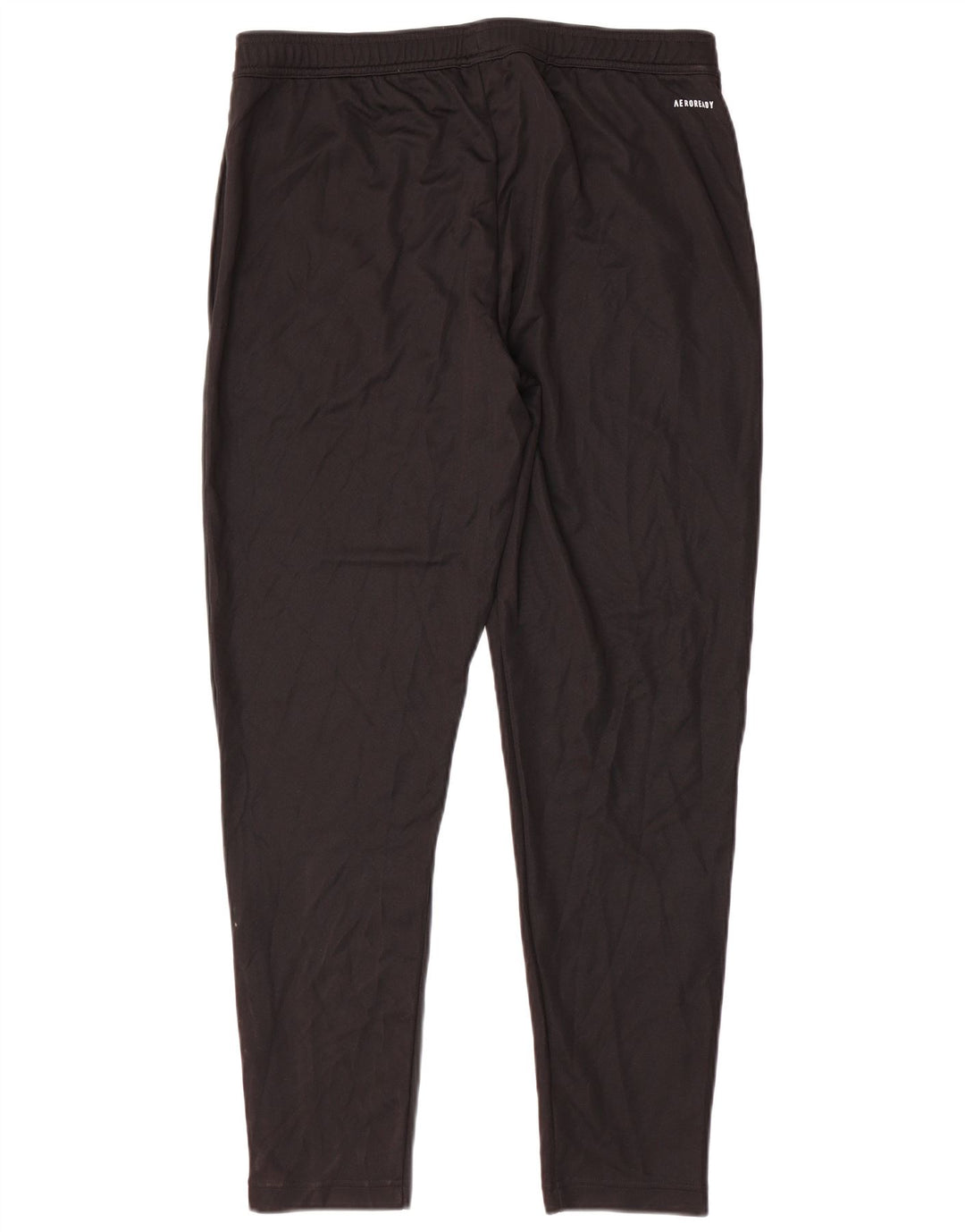 Męskie spodnie dresowe Adidas Aeroready, duże, czarne, poliestrowe