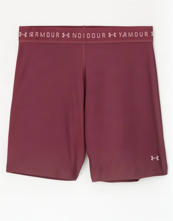 Damskie spodenki sportowe Under Armour Graphic UK 20 2XL Burgundowy poliester