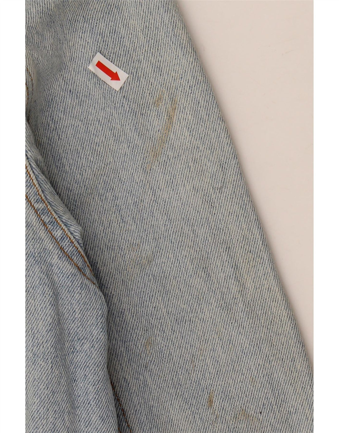 RIFLE Mens Denim Jacket UK 40 Large Blue
