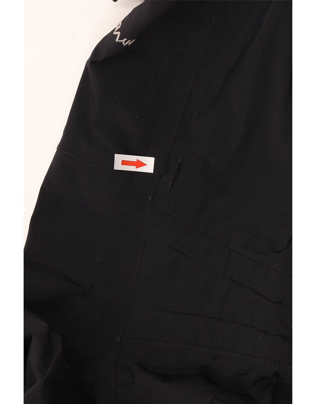 Damska kurtka przeciwdeszczowa oversize The North Face UK 18 XL z czarnego nylonu