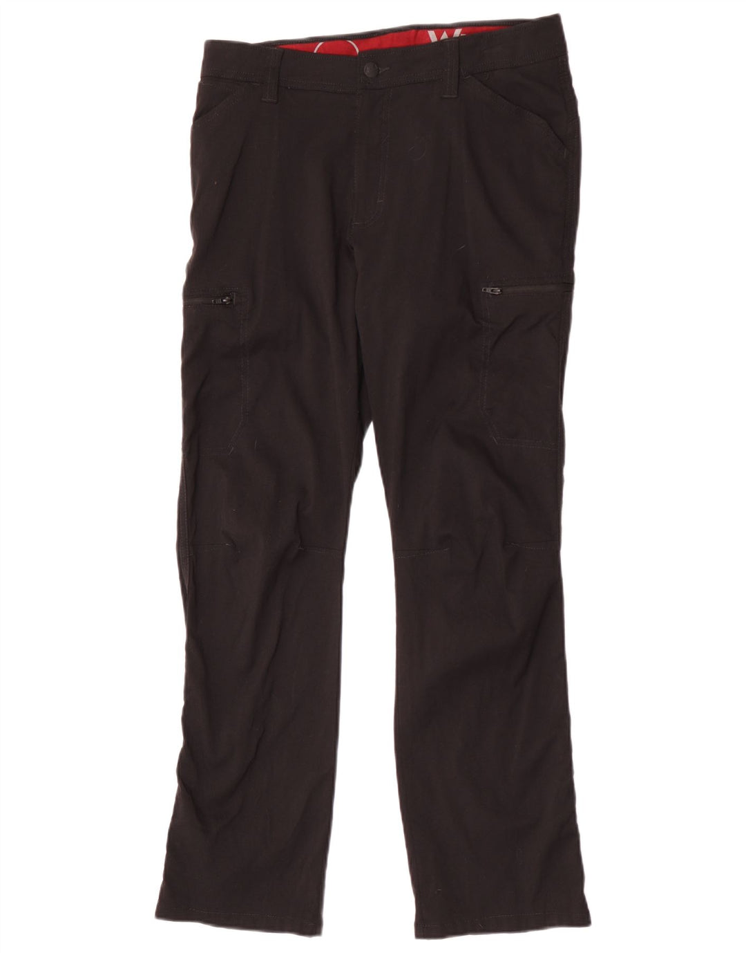Męskie spodnie cargo Wrangler W32 L30 z czarnego nylonu