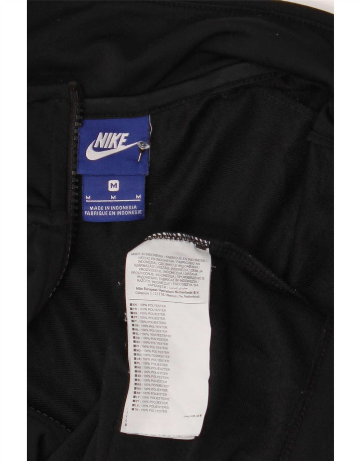 Męska kurtka dresowa Nike, średni czarny poliester