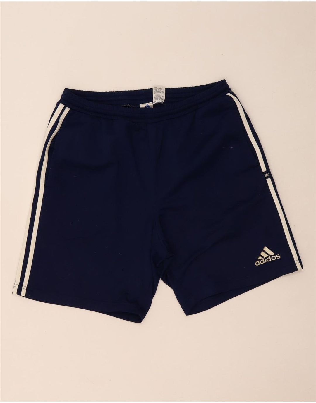 Męskie spodenki sportowe ADIDAS, duże, granatowe, z poliestru