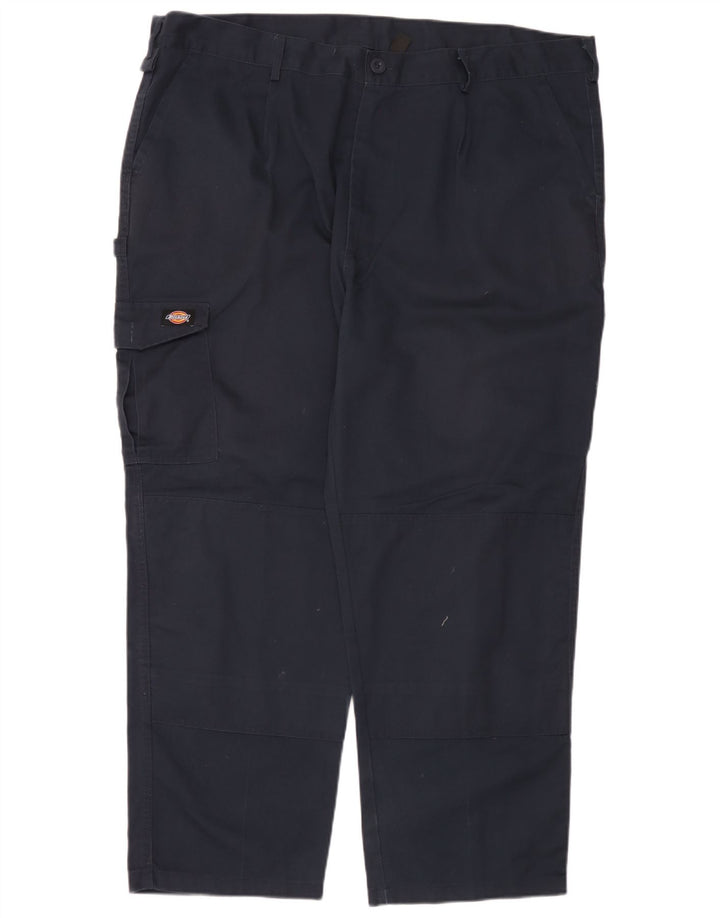 Męskie proste spodnie cargo Dickies W44 L28 Granatowy poliester