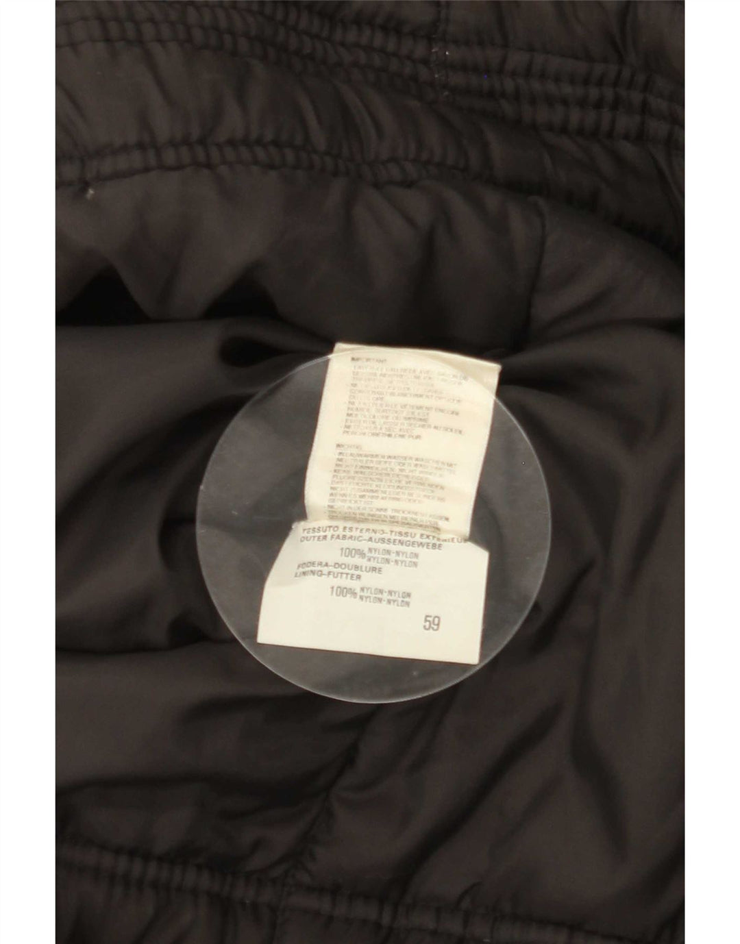 Damska, oversize'owa kurtka wyściełana Belfe UK 18 XL, granatowa, nylonowa