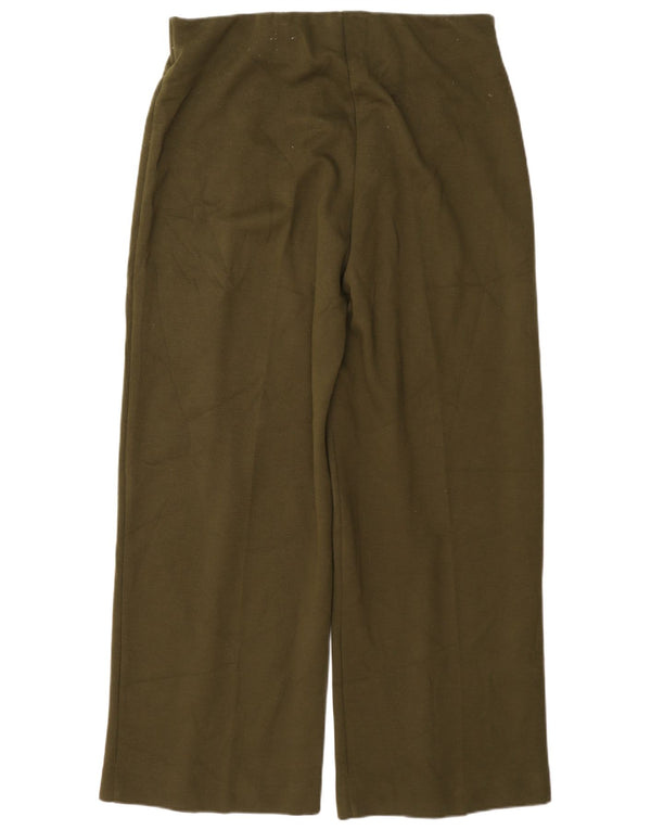 Marks & Spencer Damskie proste spodnie na co dzień UK 16 Large W34 L31 Khaki